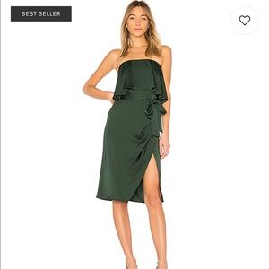 Violet Midi in Emerald